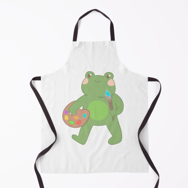 Item preview, Cute painter froggy designed and sold by Sunshine_doodle_club.