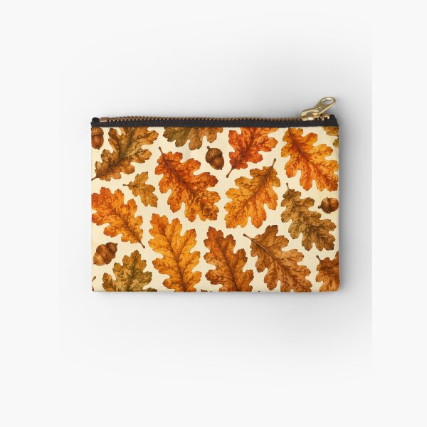 Item preview, Autumn Oak Leaves Pattern | Fall Foliage Seamless Botanical Design | Cozy Nature Aesthetic designed and sold by DreamPixelPrint.