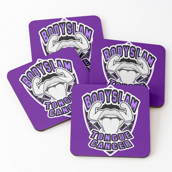 Item preview, Bodyslam Tongue Cancer (Purple) designed and sold by SensationalLJ.