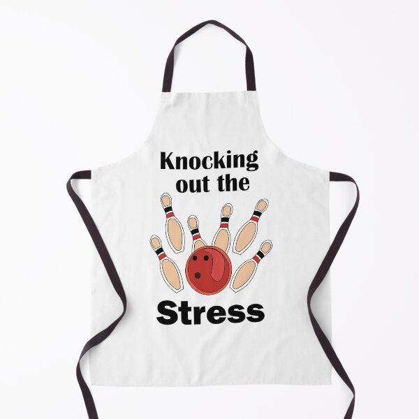 Item preview, Bowling Strike Knocking Out Stress Funny Bowling Party designed and sold by Nisha Prabhu.