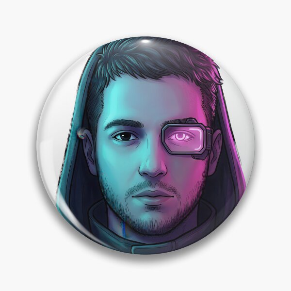 Item preview, Cyberpunk Goth Neon Character Design designed and sold by enes_photography.