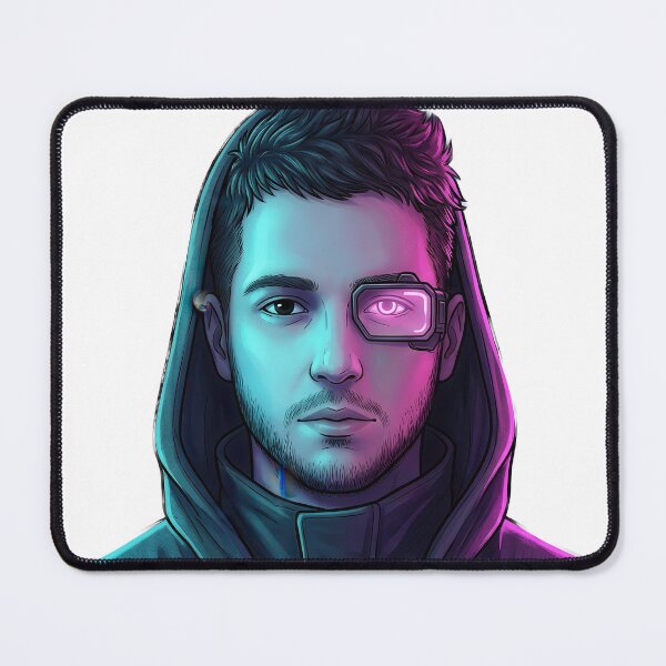 Item preview, Cyberpunk Goth Neon Character Design designed and sold by enes_photography.