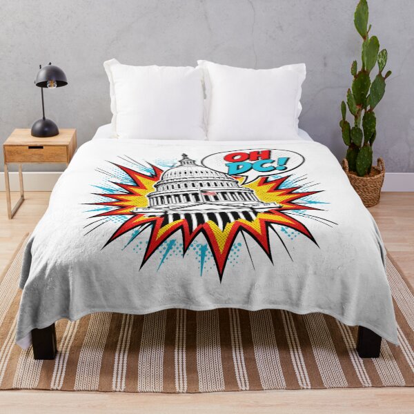 Item preview, Oh DC! Capitol Burst – Pop Art City Energy designed and sold by Fenay Designs.