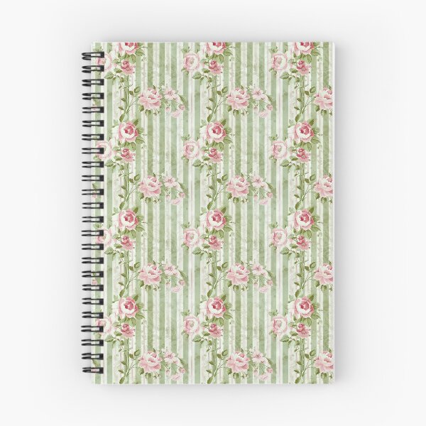 Item preview, Vintage Green Striped Floral  designed and sold by LouieVanille.
