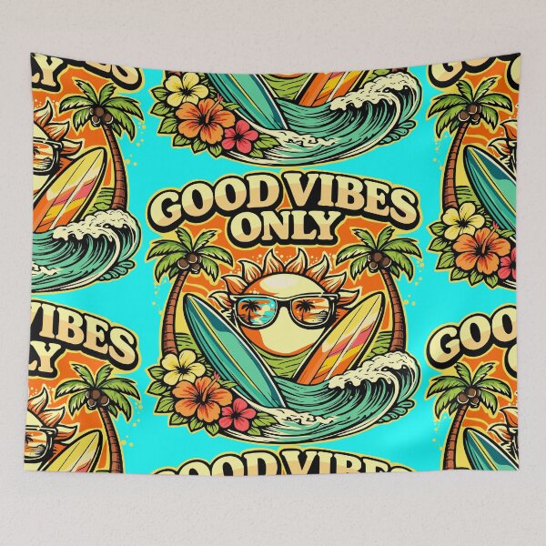 Item preview, Sun, surfer, summer, beach motif designed and sold by Pommes im Bett.