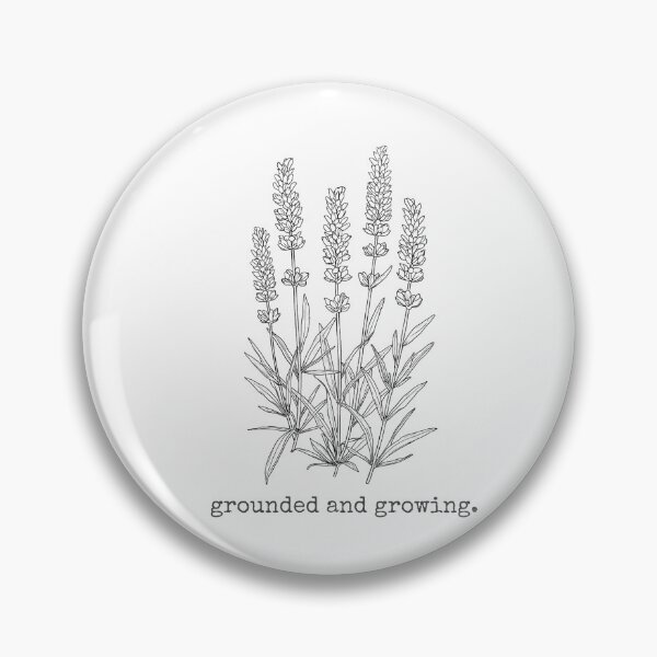 Item preview, Grounded and Growing Lavender Line Art designed and sold by TreasurNTemplat.