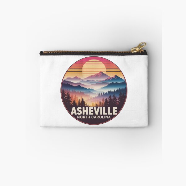Item preview, Asheville North Carolina: Misty Mountain Sunset designed and sold by CircinusStore.
