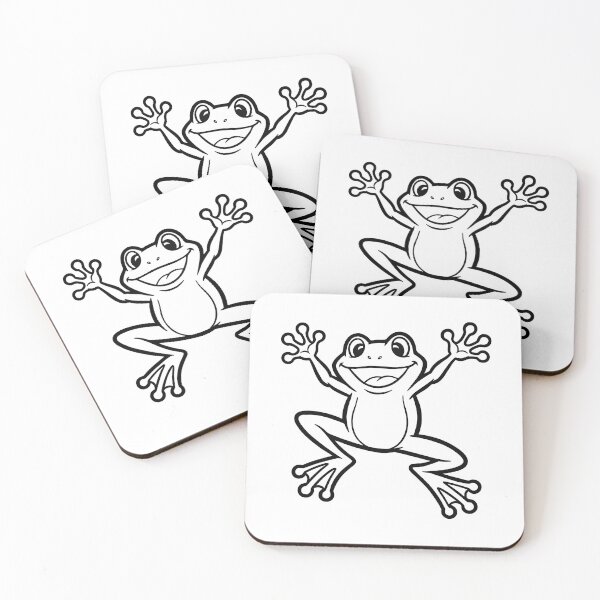Item preview, Happy Tree Frog Illustration designed and sold by ArtPer-design.