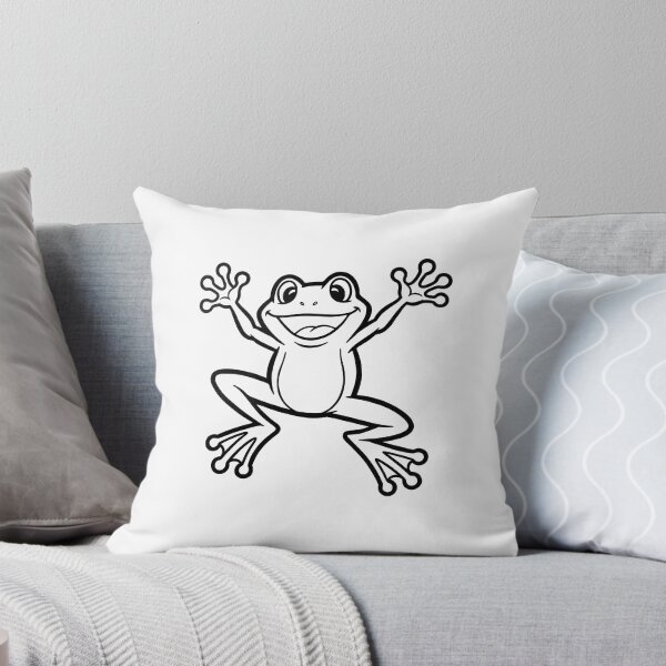 Item preview, Happy Tree Frog Illustration designed and sold by ArtPer-design.