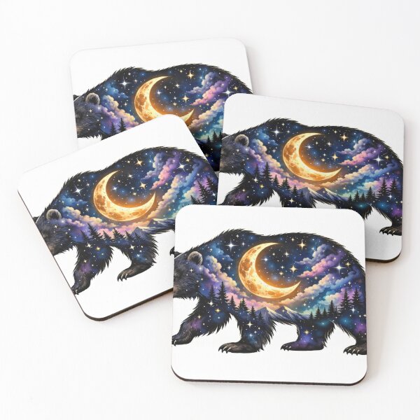 Item preview, color tattoo image of a bear designed and sold by karlosss.
