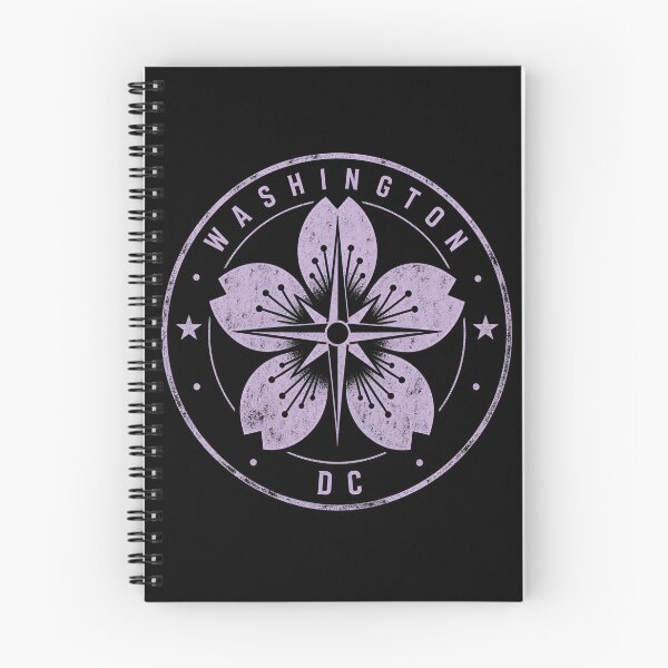 Item preview, Washington DC Cherry Compass – Lavender Blossom Seal designed and sold by Fenay Designs.