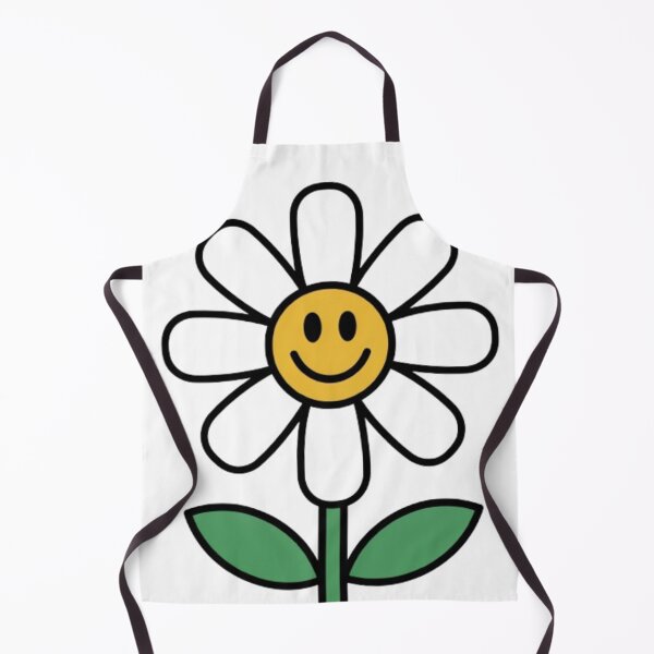 Item preview, Retro Daisy Flower Power Smiley Face Graphic designed and sold by smartlogo_factory.