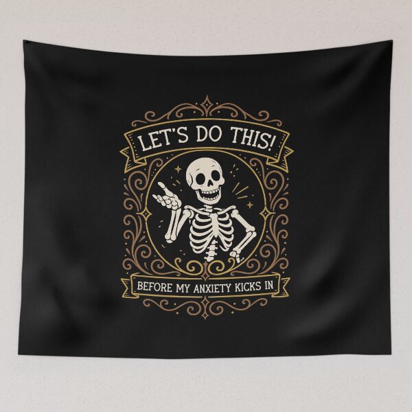 Item preview, Lets Do This Before My Anxiety Kicks In Mental Health designed and sold by pixeptional.