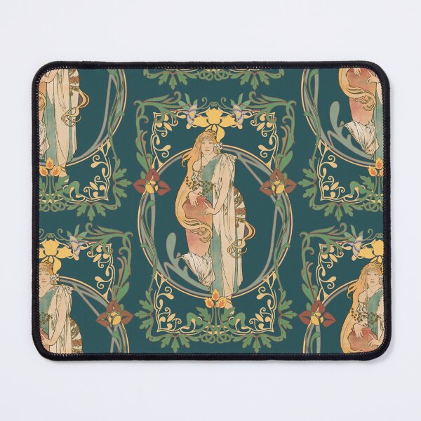 Item preview, Art Nouveau Fantasy Lady Book Lover BookTok designed and sold by Pumpkinyy.
