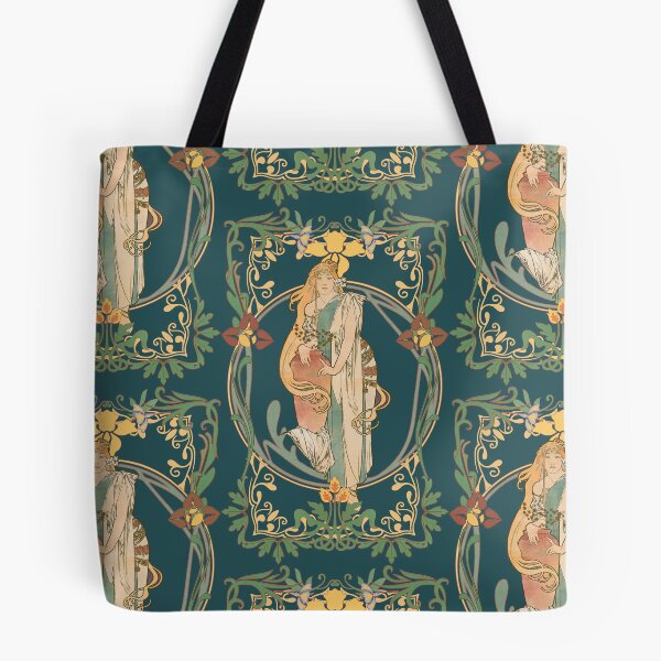 Item preview, Art Nouveau Fantasy Lady Book Lover BookTok designed and sold by Pumpkinyy.