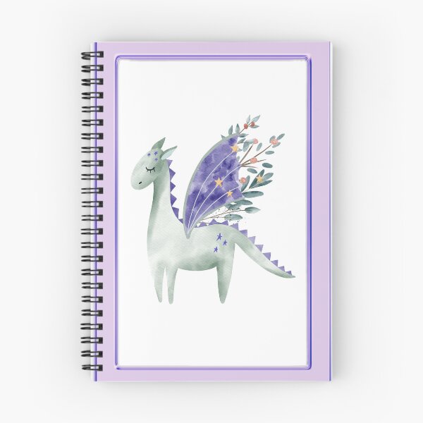 Item preview, Cute Winged Dinosaur Horse in Purple Frame designed and sold by TeeGeeTees.