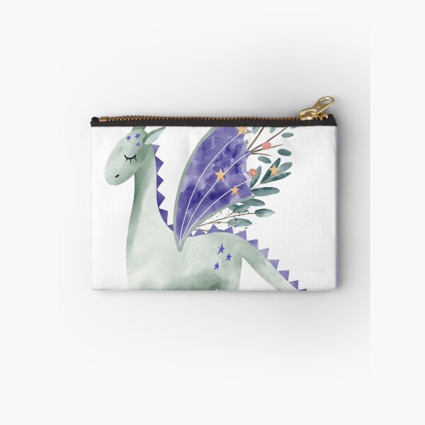 Item preview, Cute Winged Dinosaur Horse in Purple Frame designed and sold by TeeGeeTees.