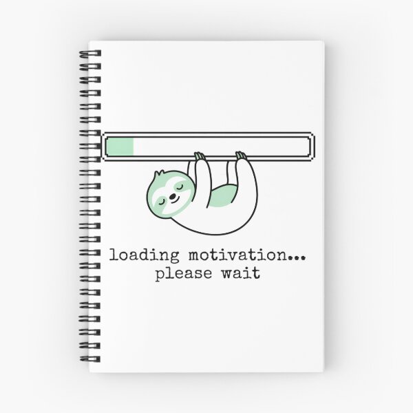 Item preview, Loading Motivation Please Wait Cute Kawaii Sloth Sweatshirt designed and sold by TechBro67.