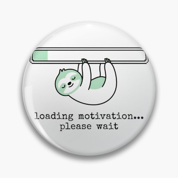 Item preview, Loading Motivation Please Wait Cute Kawaii Sloth Sweatshirt designed and sold by TechBro67.