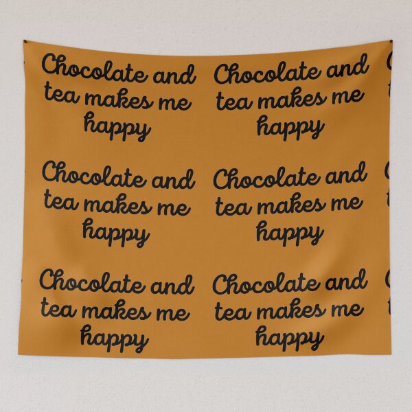 Item preview, Chocolate and Tea Makes Me Happy Script Font designed and sold by glowvim.