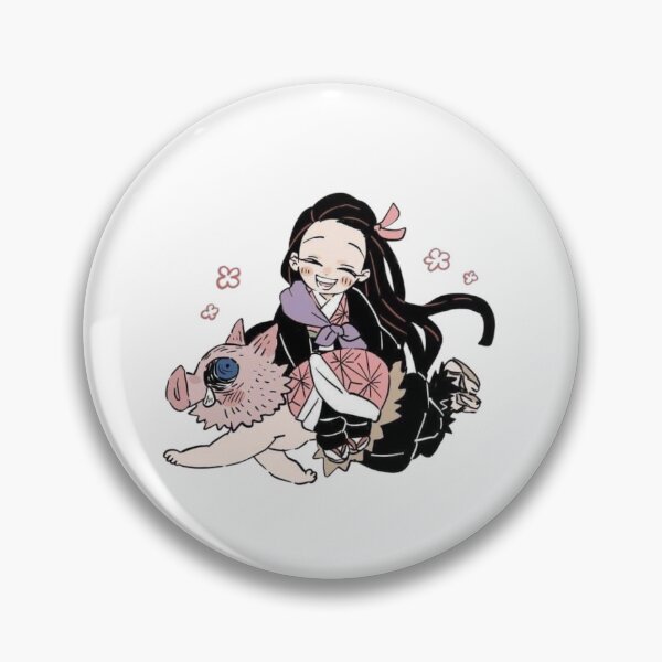 Item preview, Gentle Demon Girl with Boar Friend Anime Design designed and sold by Mr-MC-kitty.