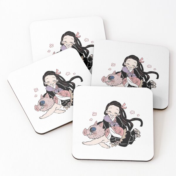 Item preview, Gentle Demon Girl with Boar Friend Anime Design designed and sold by Mr-MC-kitty.