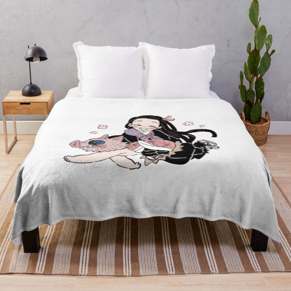 Item preview, Gentle Demon Girl with Boar Friend Anime Design designed and sold by Mr-MC-kitty.