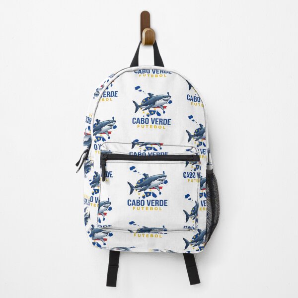 Item preview, Cabo Verde Futebol Shark Sticker | Cape Verde Flag Soccer Fan | Great White Shark Football Design | Cabo Verde Pride Gift designed and sold by Bhaskar Digital Art.
