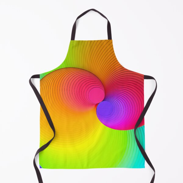 Item preview, Rainbow Spiral Colorful 3D Discs designed and sold by Keltoi-art.