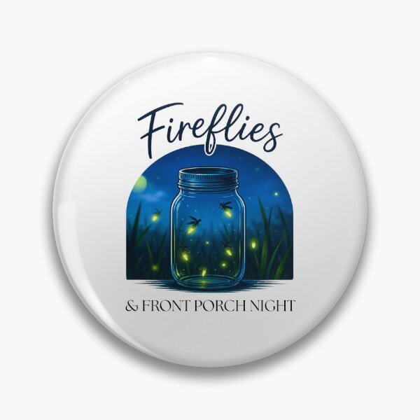 Item preview, Fireflies and Front Porch Nights | Summer Firefly Mason Jar Cottagecore designed and sold by GibasVisuals.