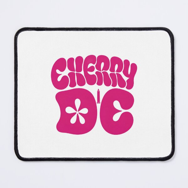 Item preview, Cherry DC – Groovy Pink Blossom Typography designed and sold by Fenay Designs.