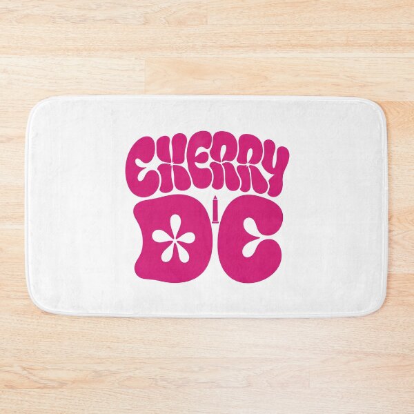 Item preview, Cherry DC – Groovy Pink Blossom Typography designed and sold by Fenay Designs.