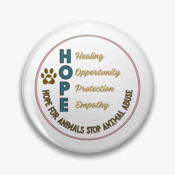Item preview, HOPE for Animals - Stop Animal Abuse  designed and sold by AnimalVibes.