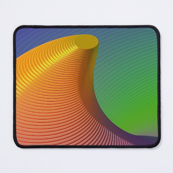 Item preview, Golden Spiral 3D Discs Abstract Art designed and sold by Keltoi-art.