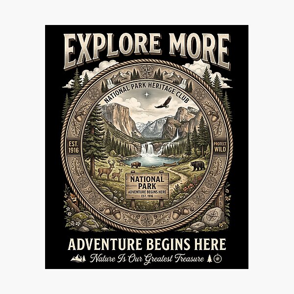 Item preview, National Park Heritage Club  designed and sold by Roy & Tiffany.