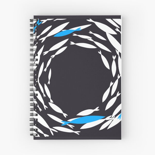 Item preview, Swimming Against the Tide: Minimalist Fishes designed and sold by MegitsunesMedia.