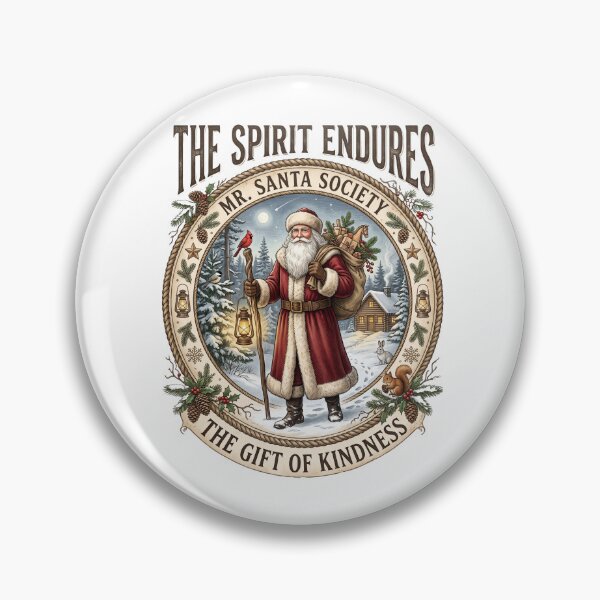 Item preview, Mr. Santa Society  designed and sold by Roy & Tiffany.