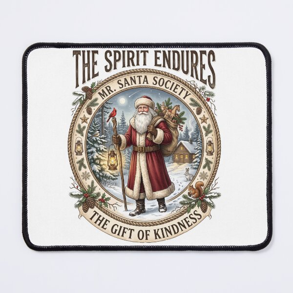 Item preview, Mr. Santa Society  designed and sold by Roy & Tiffany.