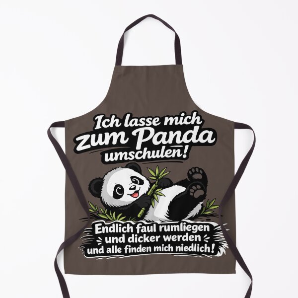 Item preview, I'm getting myself retrained as a panda (saying) designed and sold by Pommes im Bett.