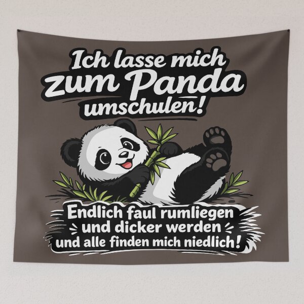 Item preview, I'm getting myself retrained as a panda (saying) designed and sold by Pommes im Bett.