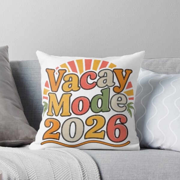 Item preview, Vacay Mode 2026 Retro Wavy Groovy Typography Graphic designed and sold by TeeDesignMaster.
