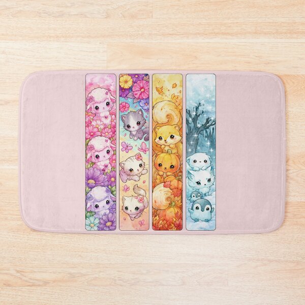 Item preview,  Kawaii Seasonal Animals | Spring Summer Autumn Winter Illustration Set designed and sold by Anastasiia Yurevych.