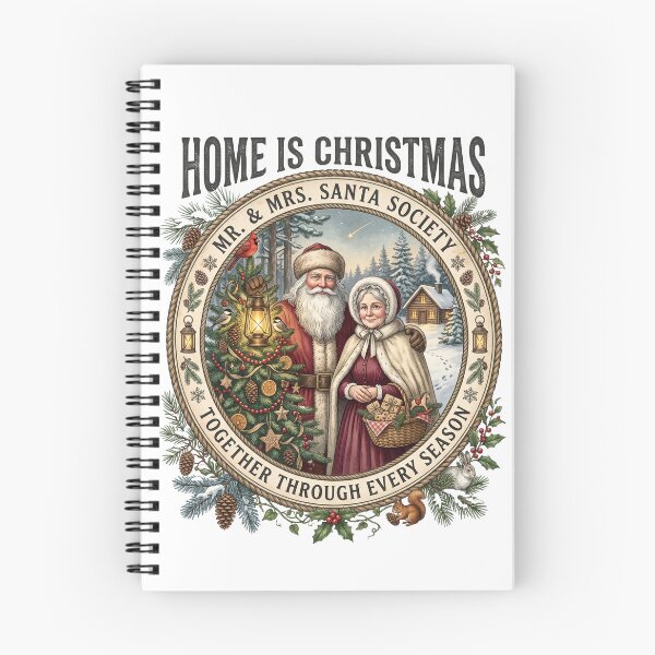 Item preview,  Mr. and Mrs. Santa Society  designed and sold by Roy & Tiffany.