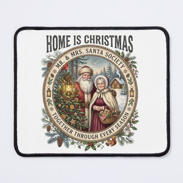 Item preview,  Mr. and Mrs. Santa Society  designed and sold by Roy & Tiffany.