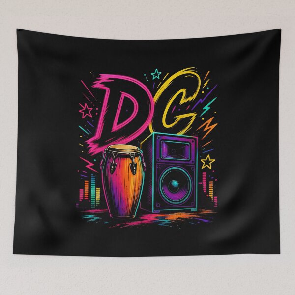 Item preview, DC Go-Go Sound – Color Splash Conga & Speaker designed and sold by Fenay Designs.