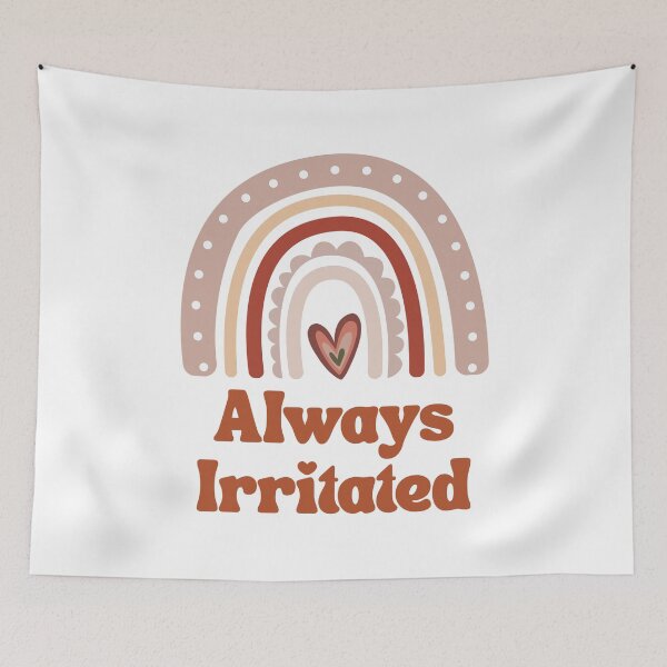 Item preview, Boho Rainbow Always Irritated designed and sold by lsawareness.