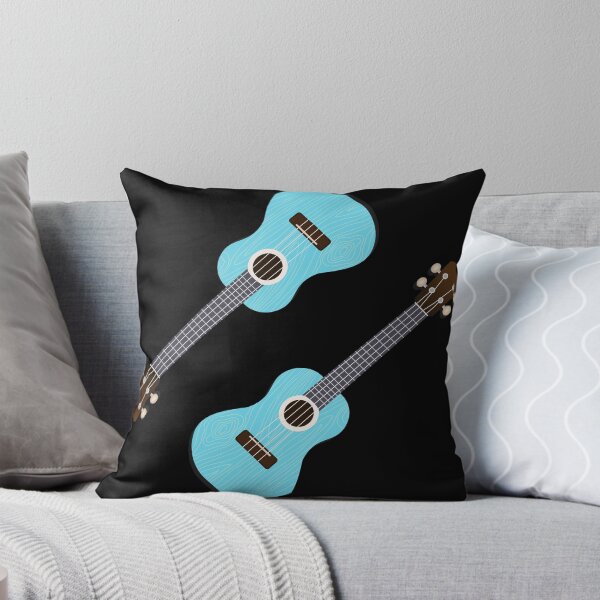 Item preview, Patrón de ukelele azul designed and sold by BRU Design.