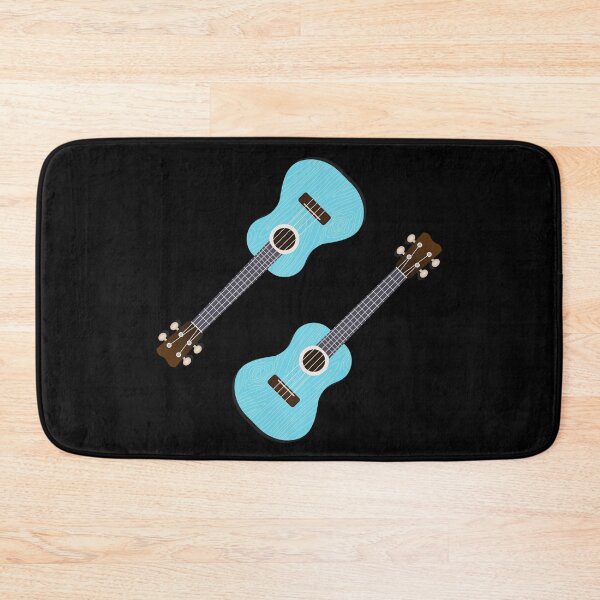 Item preview, Blue Ukelele Pattern designed and sold by BRU Design.