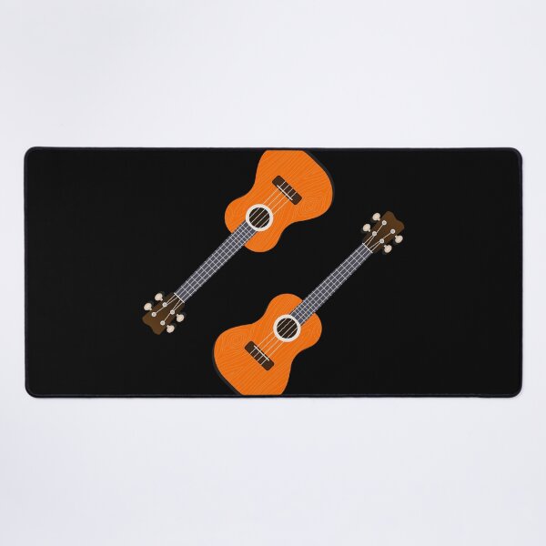 Item preview, Orange Ukelele Pattern designed and sold by BRU Design.