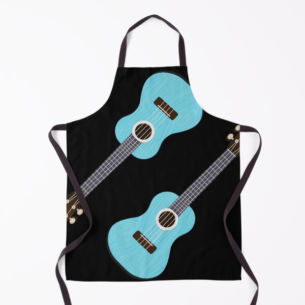 Item preview, Blue Ukelele Pattern designed and sold by BRU Design.